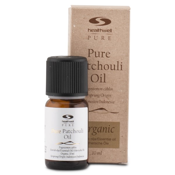 Healthwell PURE Patchouliolja EKO, 10 ml