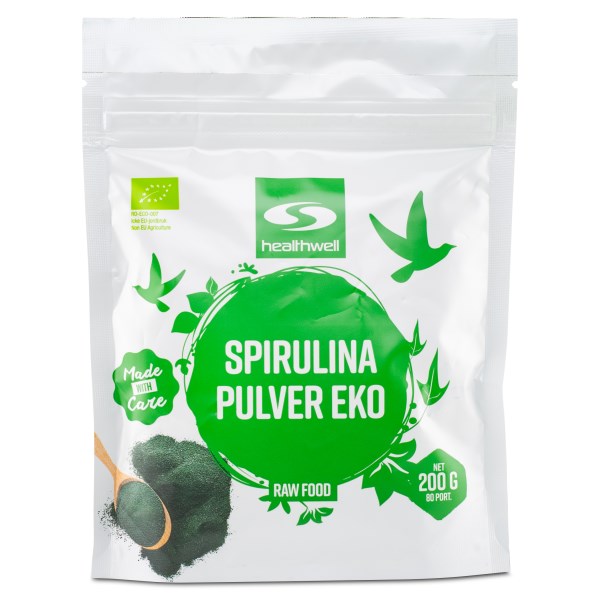 Healthwell Spirulina EKO, 200 g