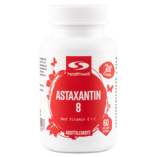 Healthwell Astaxantin 8, 60 kaps