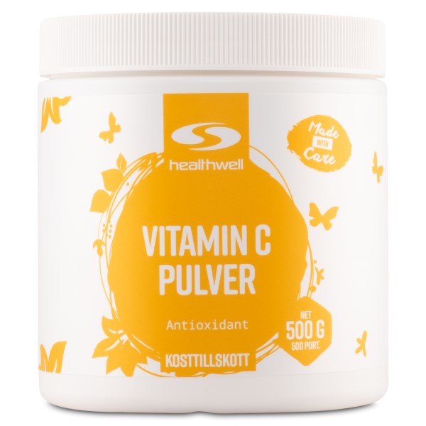 Healthwell Vitamin C Pulver, 500 g