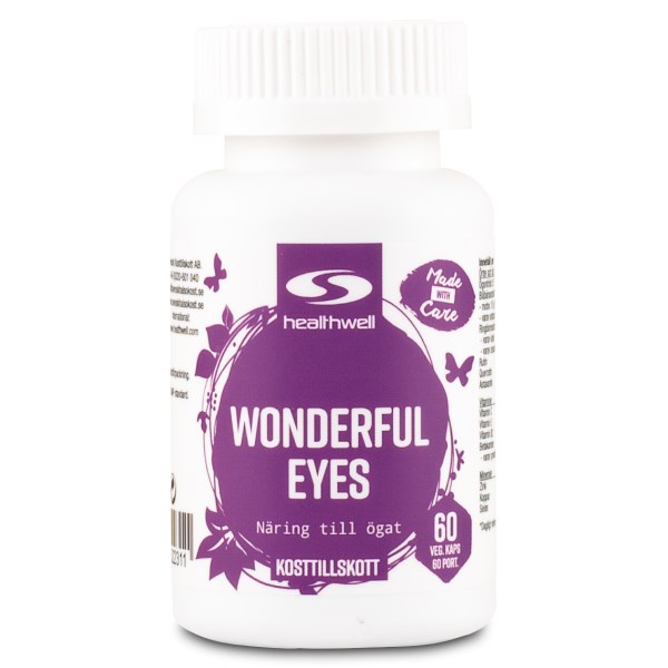 Healthwell Wonderful Eyes, 60 kaps