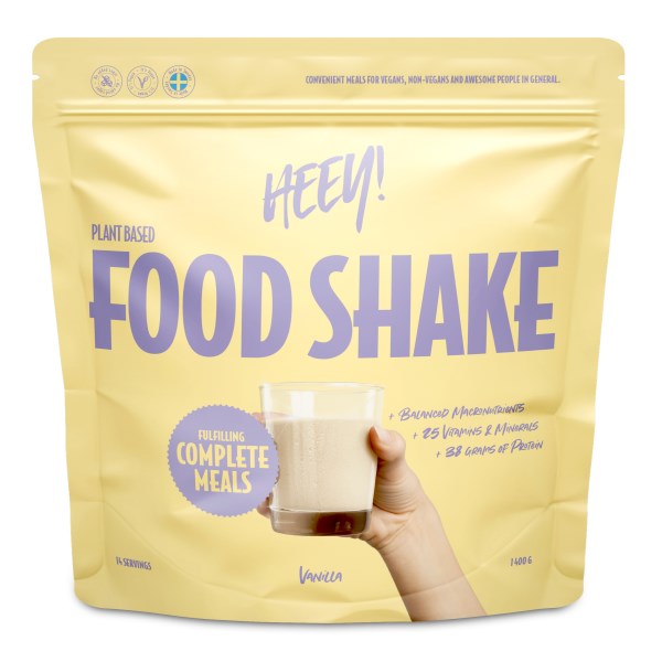 HEEY Food Shake, Vanilj, 1,4 kg