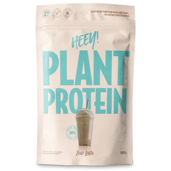 HEEY Vegan Protein, Iced Latte, 500 g