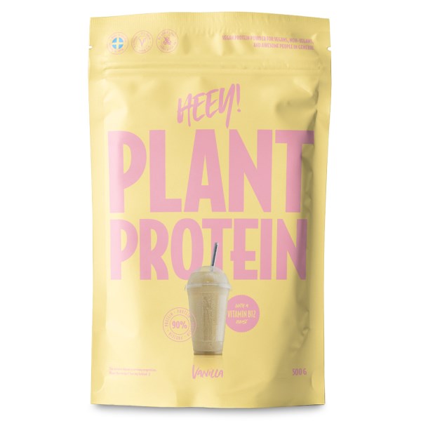 HEEY Vegan Protein, Vanilj, 500 g