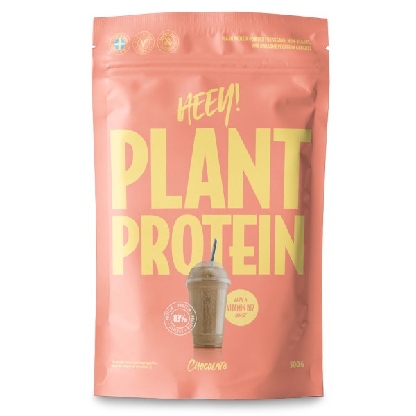 HEEY Vegan Protein, Choklad, 500 g