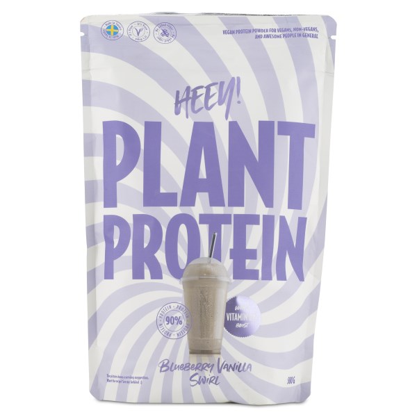 HEEY Vegan Protein, Blueberry Vanilla Swirl, 500 g