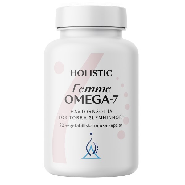 Holistic Femme Omega-7 Havtornsolja, 90 kaps