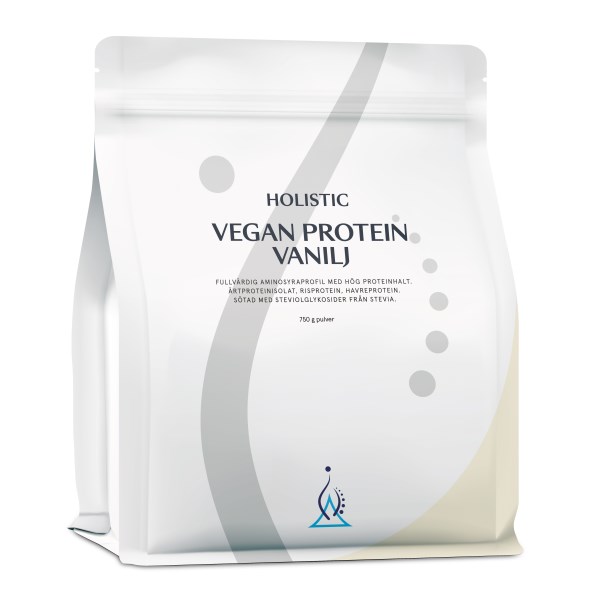 Holistic Vegan Protein , Vanilj, 750 g