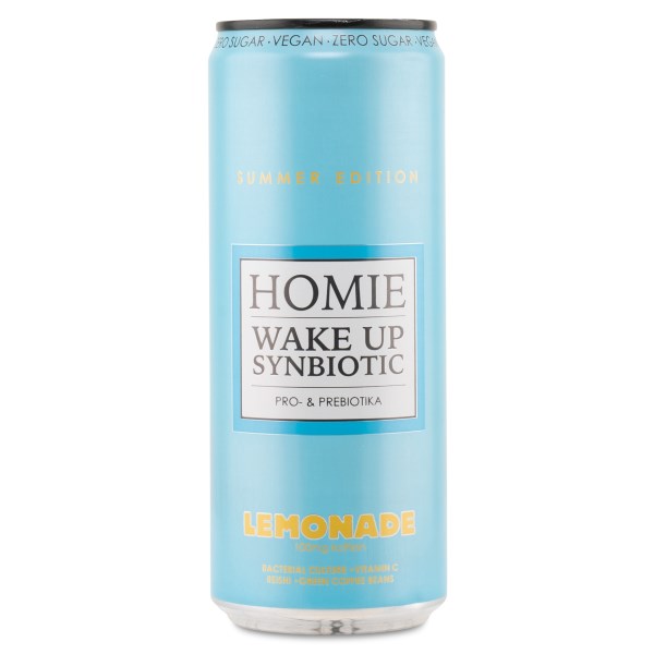 Homie Wake Up Synbiotic, Lemonade, 1 st