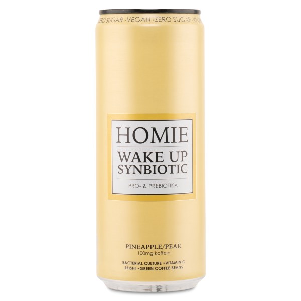 Homie Wake Up Synbiotic, Pineapple/Pear, 1 st