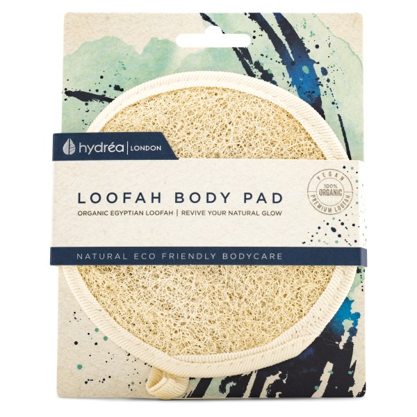 Hydrea London Egyptian Loofah Body Pad, 1 st