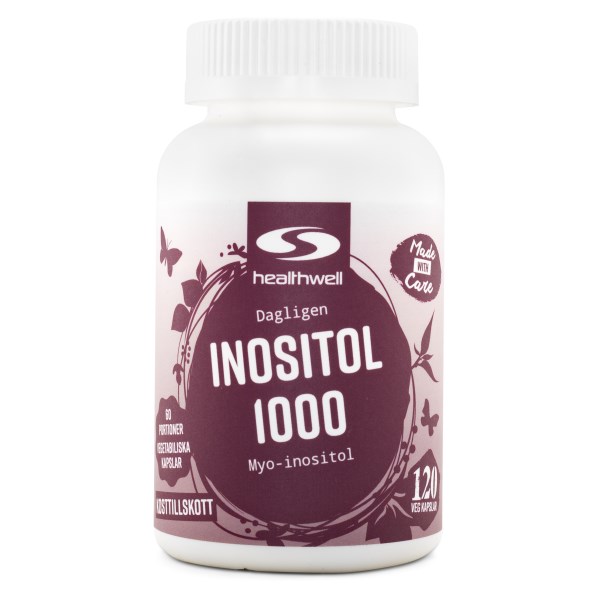 Healthwell Inositol 1000, 120 kaps