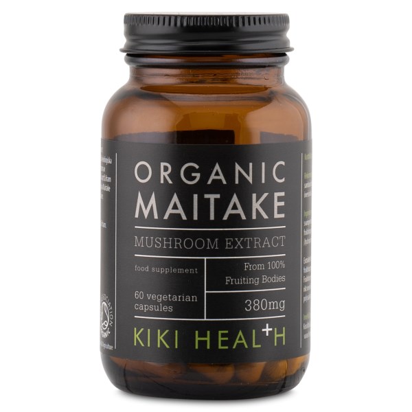 Kiki Health Organic Maitake Mushroom Extract , 60 kaps