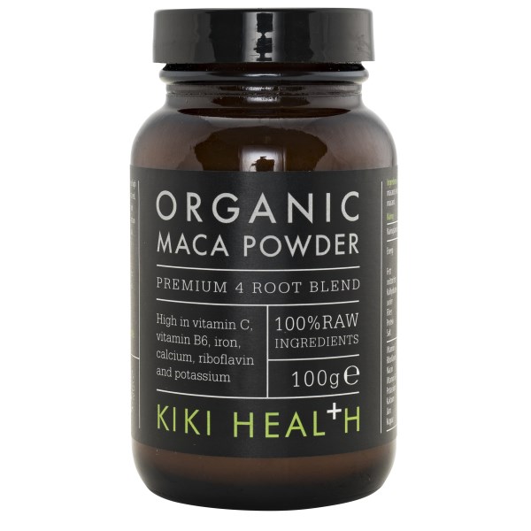 Kiki Health Organic Premium 4 Root Maca Powder, 100 g