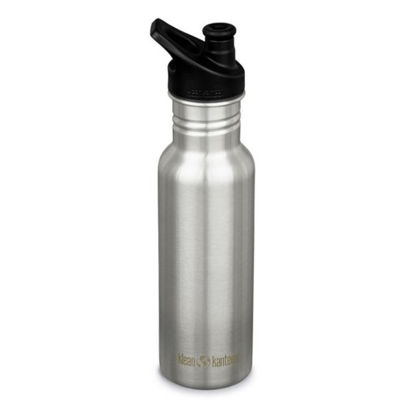 Klean Kanteen Classic Sport Cap, 532 ml, Brushed Stainless