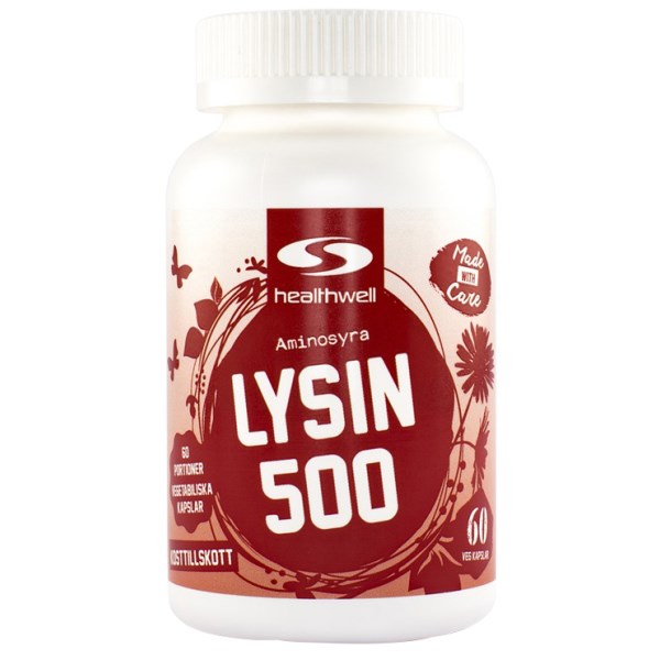 Healthwell Lysin 500, 90 kaps