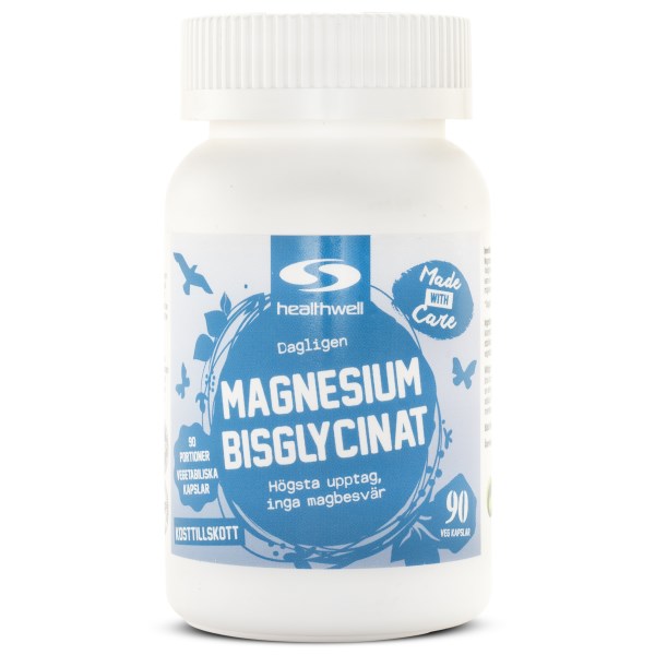 Healthwell Magnesium Bisglycinat, 90 kaps