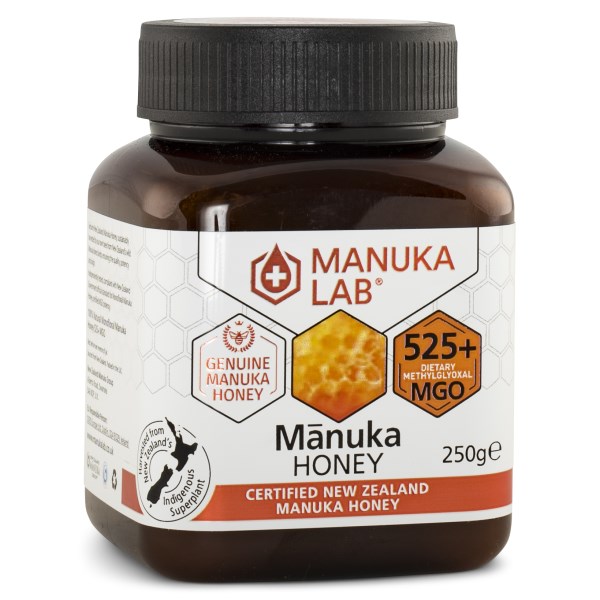 Manuka Lab Manukahonung MGO 250 g, 525+