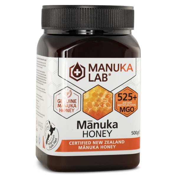 Manuka Lab Manukahonung MGO 500 g, 525+