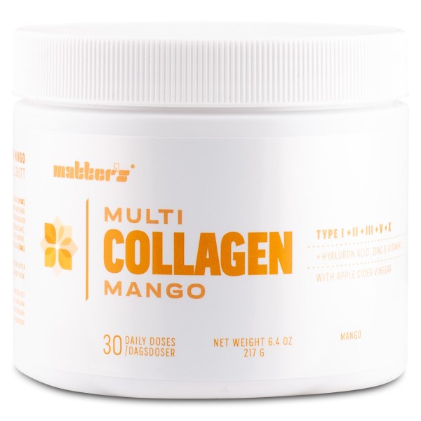 Matters Multi-Collagen m Smak, Mango, 217 g