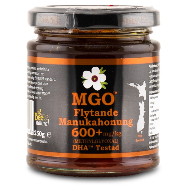 MGO Flytande Manukahonung 600+, 250 g