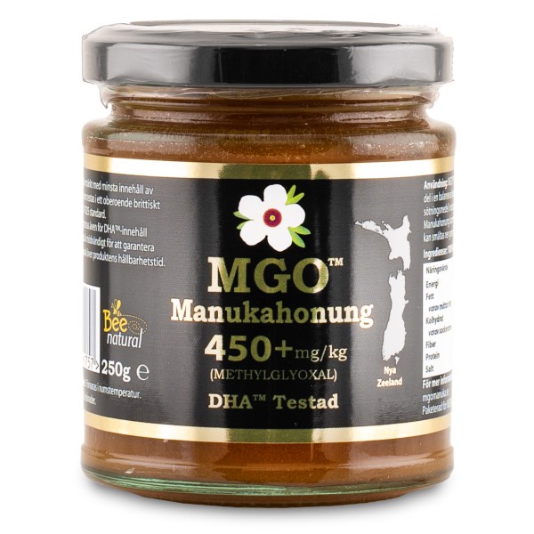 MGO Manukahonung 250 g, 450+