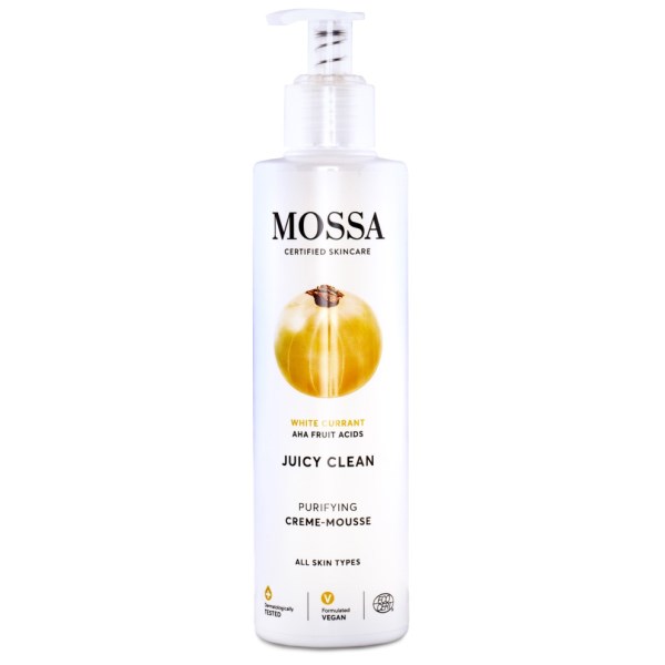 Mossa Juicy Clean Cleansing Creme Mousse, 190 ml