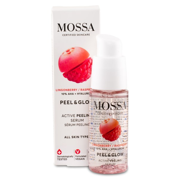 Mossa Peel & Glow Active Peeling Serum, 30 ml