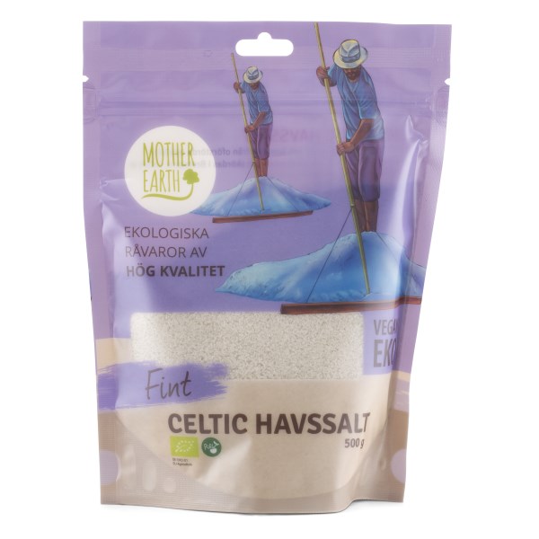 Mother Earth Celtic Havssalt Fint, 500 g