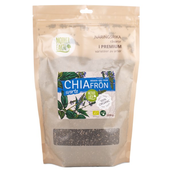 Mother Earth Chiafrö Svarta RAW & EKO, 1 kg