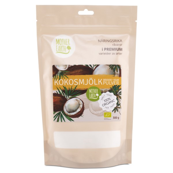 Mother Earth Kokosmjölk Pulver, 300 g