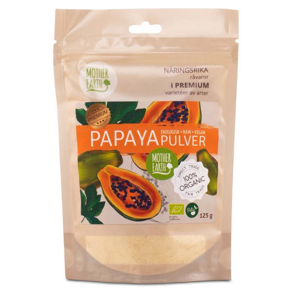 Mother Earth Papayapulver EKO, 125 g