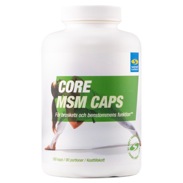 Core MSM Caps, 180 kaps