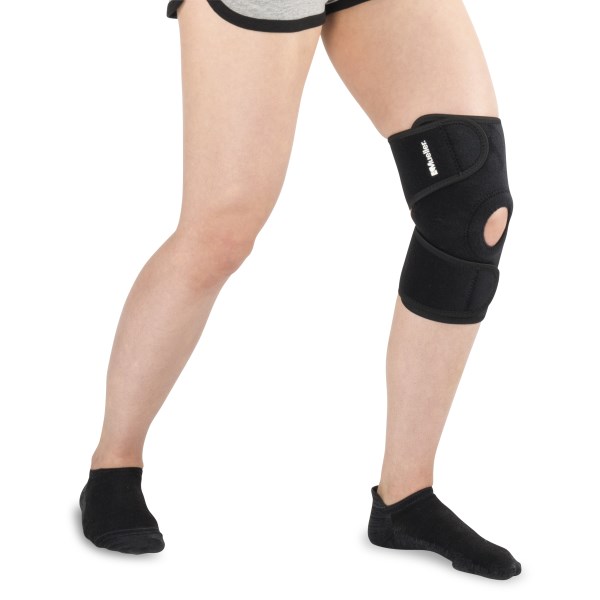 Mueller Knee Support Open Patella, One size, Svart