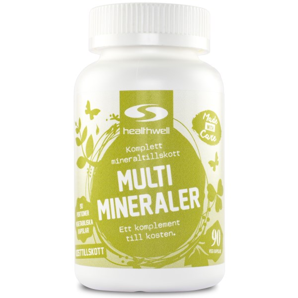 Healthwell MultiMineraler, 90 kaps