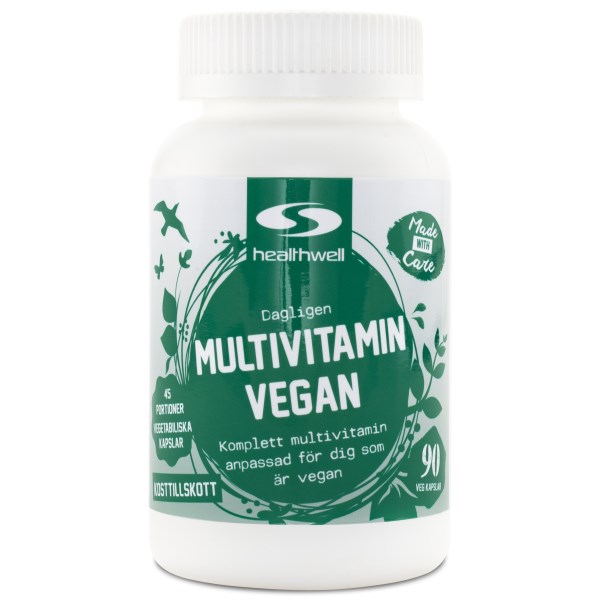 Healthwell Multivitamin Vegan, 90 kaps