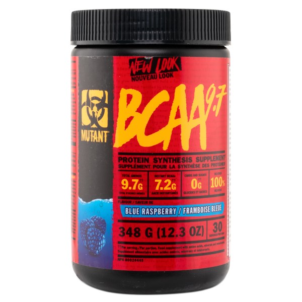 Mutant BCAA 9.7, Blue raspberry, 30 serv