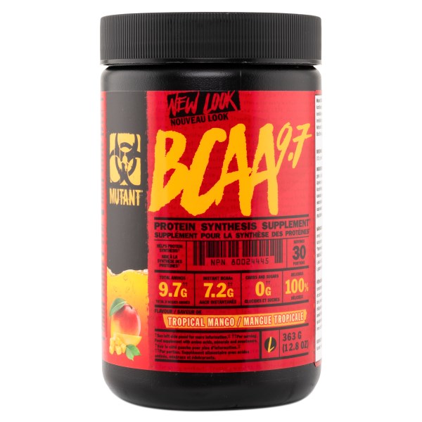 Mutant BCAA 9.7, Tropical Mango, 30 serv