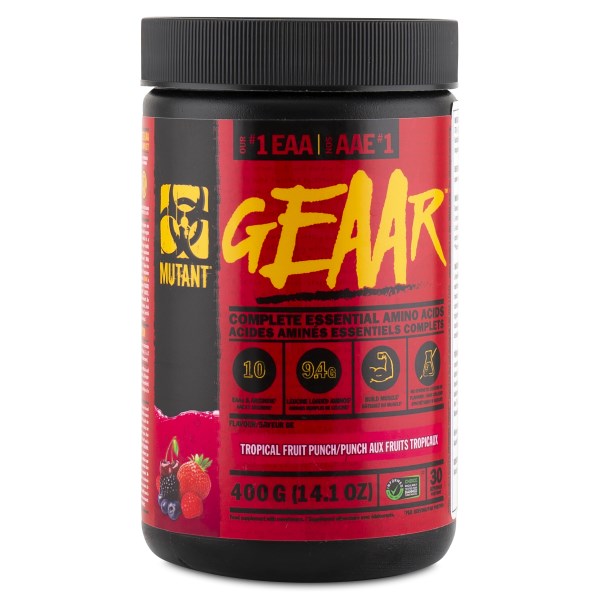 Mutant GEEAR, 30 doser, Tropical Fruit Punch