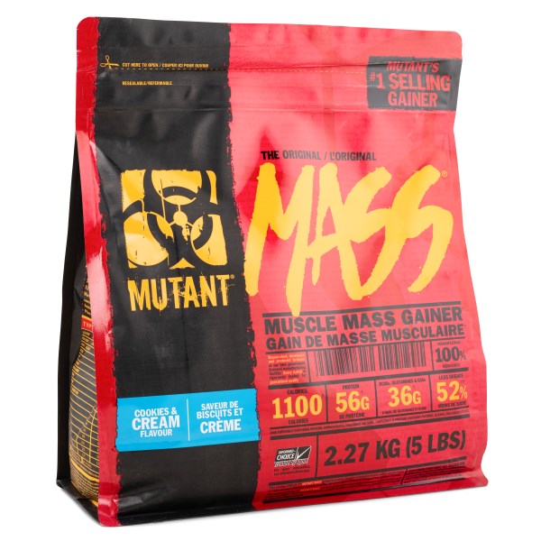 Mutant Mass, Cookies and Cream, 2,2 kg