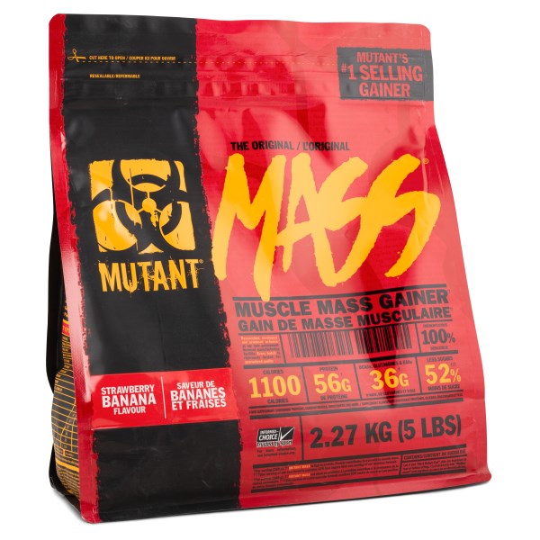 Mutant Mass, Strawberry Banana, 2,2 kg