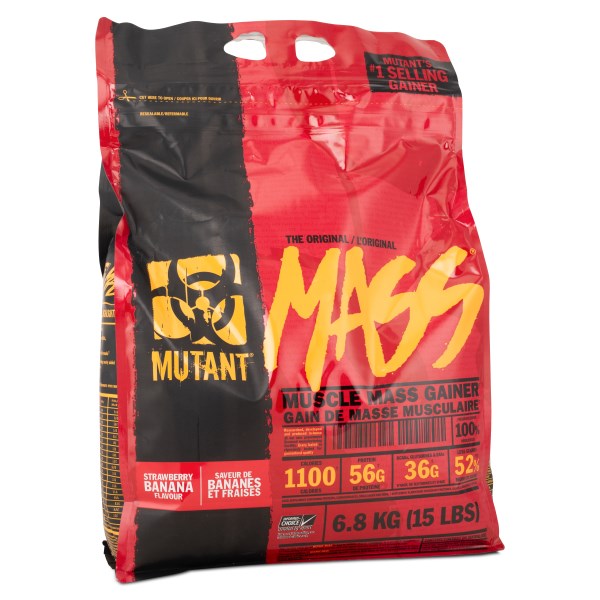 Mutant Mass, Strawberry Banana, 6,8 kg