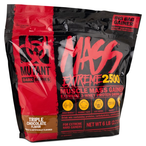 Mutant Mass Extreme 2500, Triple Chocolate, 2,72 kg