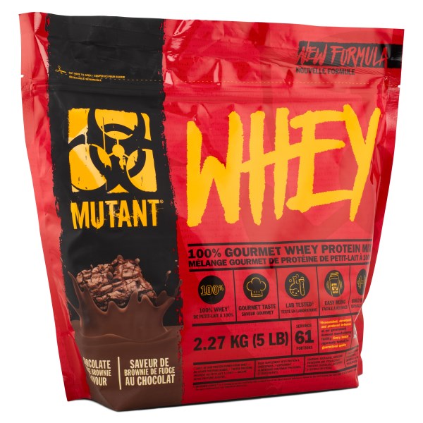 Mutant Whey, Chocolate Fudge Brownie, 2,27 kg