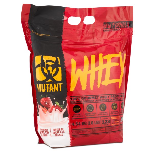 Mutant Whey, Strawberry Cream, 4,5 kg