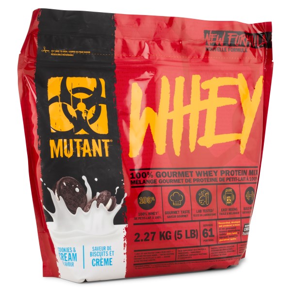 Mutant Whey, Cookies & Cream, 2,27 kg