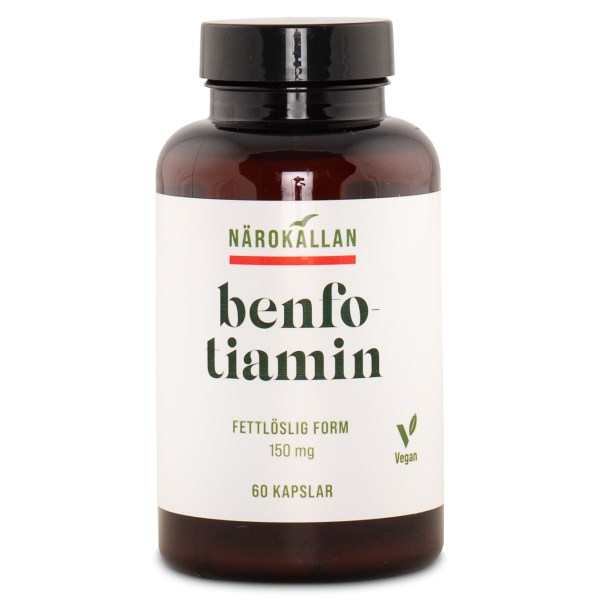 Närokällan Benfotiamin 150 mg, 60 kaps