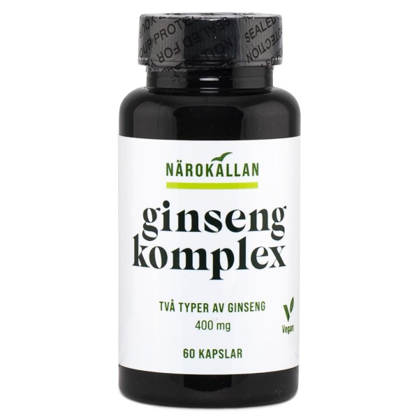 Närokällan Ginseng Komplex, 60 kaps