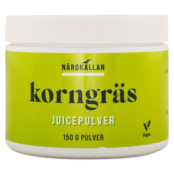 Närokällan Korngräs Juicepulver, 150 g