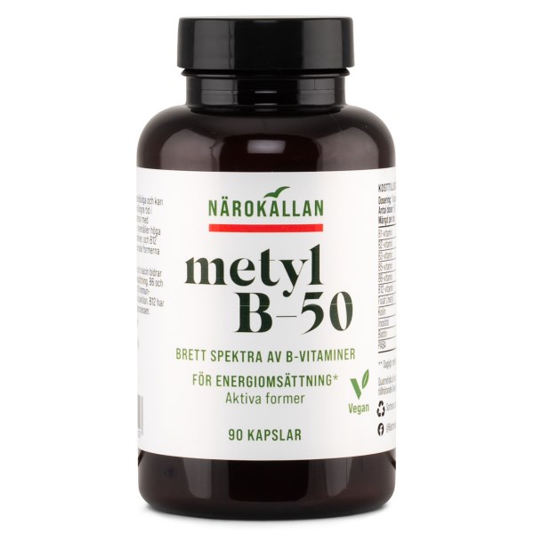 Närokällan Metyl B-50, 90 kaps